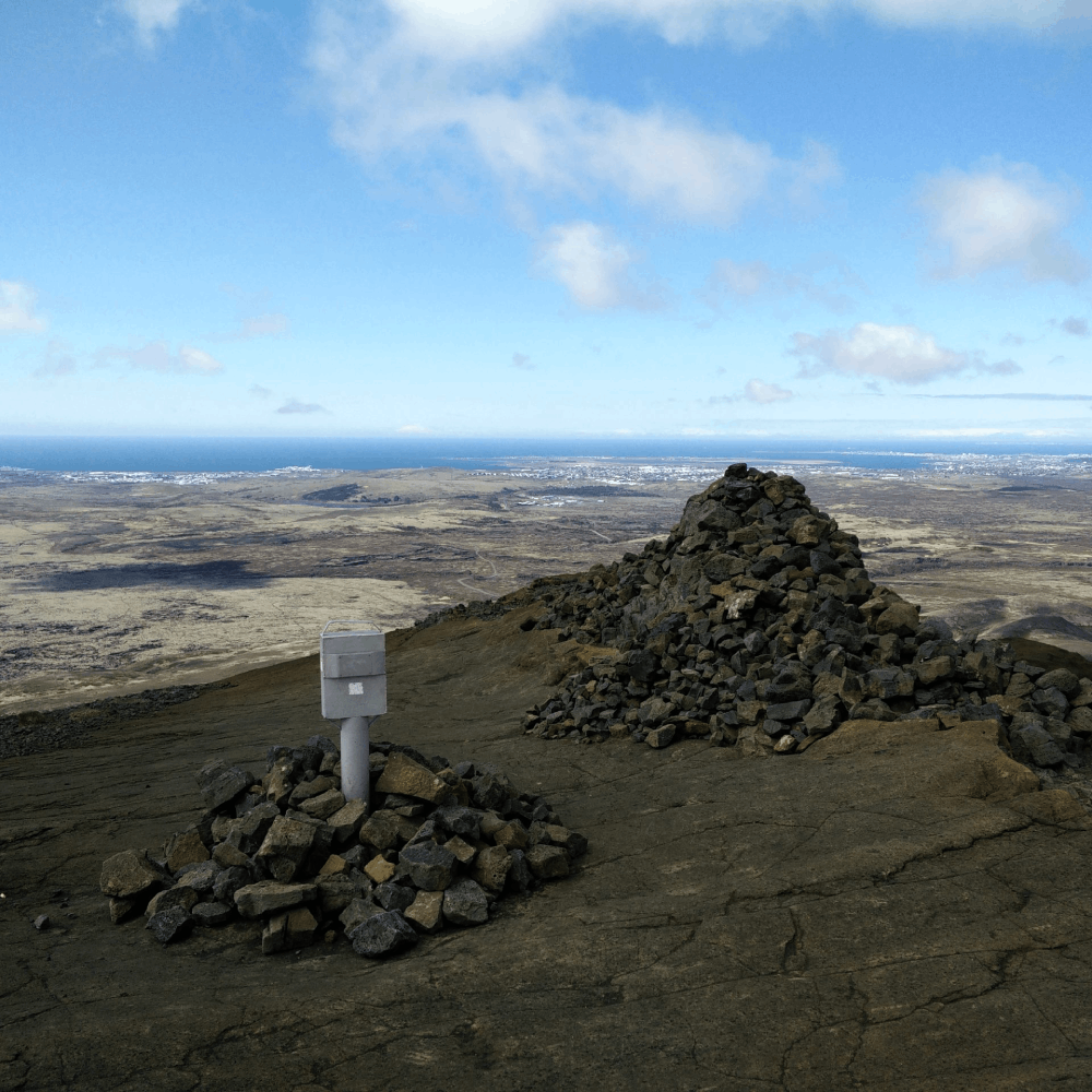 Mt. Helgafell summit views