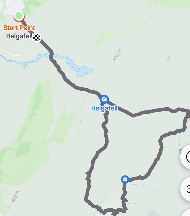 Helgafell map